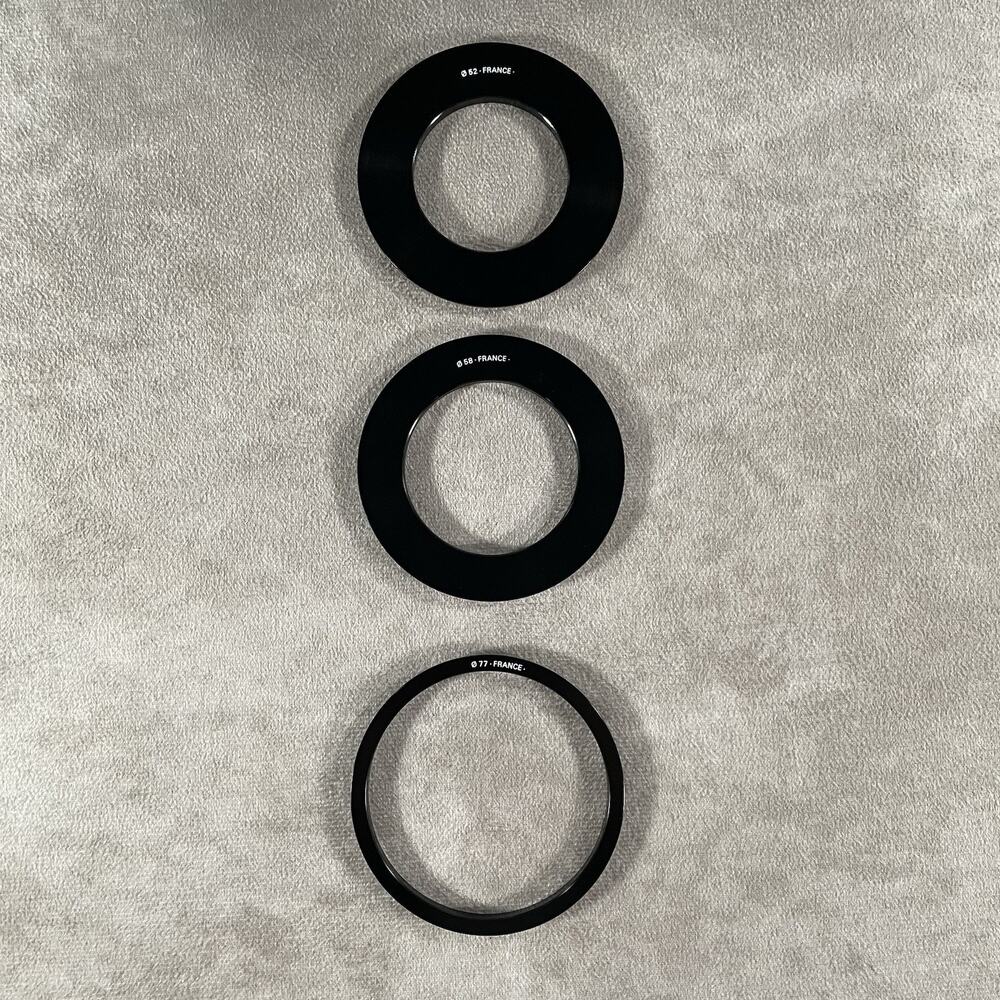 Coking Bundle Set Filters Polarizer Protective Cap Adapter Rings In Case Set - Picture 4 of 16